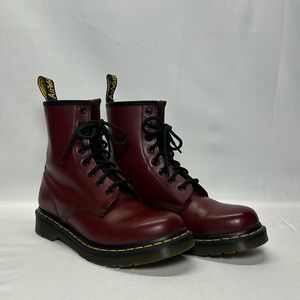 Dr. Martens Women’s 1460 Smooth Leather Lace Up Boots